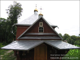 Peredilnytsya. UKrainian wood church